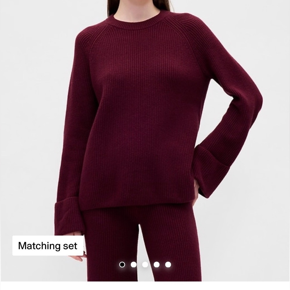 GAP Cash Soft Shaker Stitch Sweater